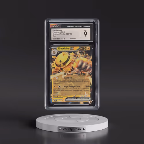 2025 Destined Rivals - DRI EN #069/182 Electivire ex - Holo (CGC 9 MINT)