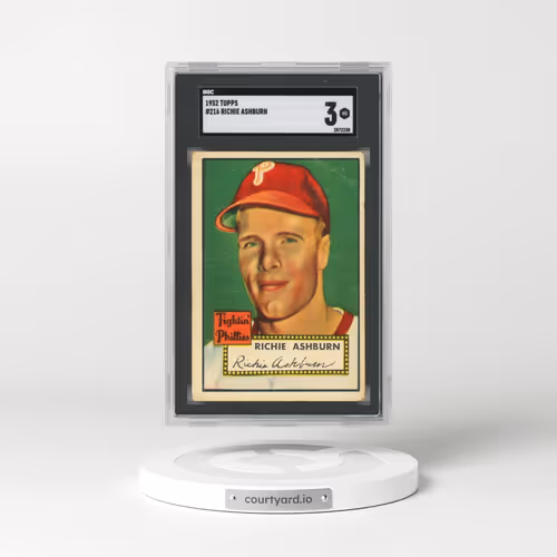 1952 Topps #216 Richie Ashburn (SGC 3 VG)