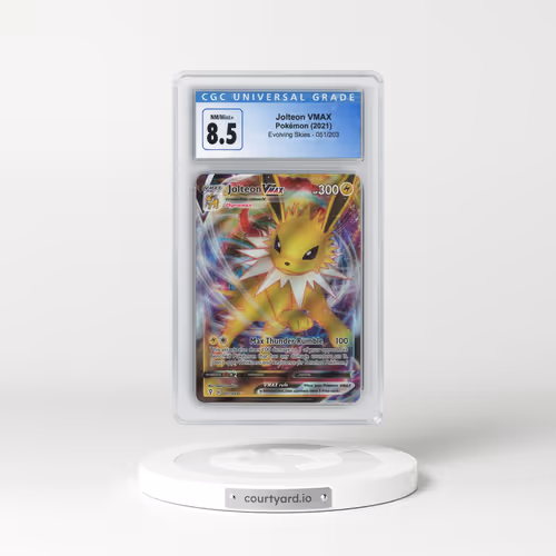 2021 Evolving Skies #051/203 Jolteon VMAX - Holo (CGC 8.5 NM-MT+)