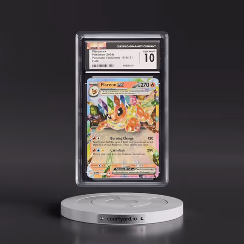 2024 Prismatic Evolutions - PRE EN #014/131 Flareon ex - Holo (CGC 10 GEM MINT)