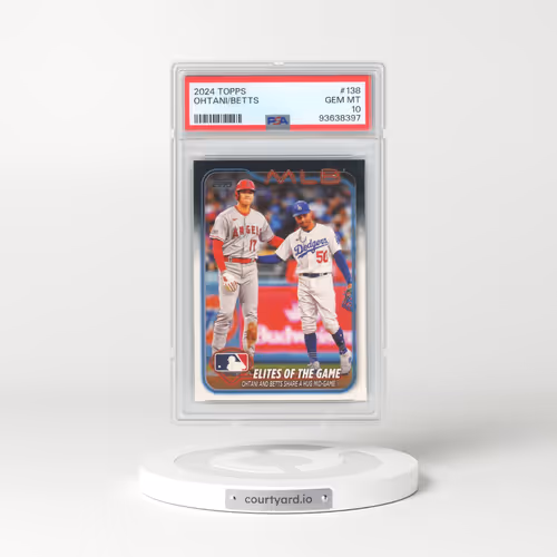 2024 Topps #138 Mookie Betts/Shohei Ohtani (PSA 10 GEM MINT)