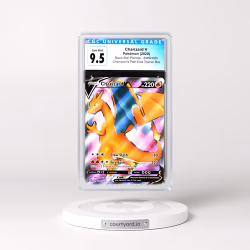 2017 Black Star Promos - Sword & Shield #SWSH050 Charizard V - Champion's Path Elite Trainer Box (Ho