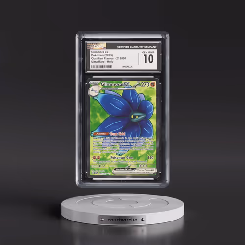 2023 Obsidian Flames - OBF EN #213/197 Glimmora ex - Ultra Rare Holo (CGC 10 GEM MINT)