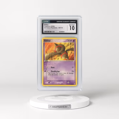 2006 EX Holon Phantoms #59/110 Baltoy (CGC 10 GEM MINT)