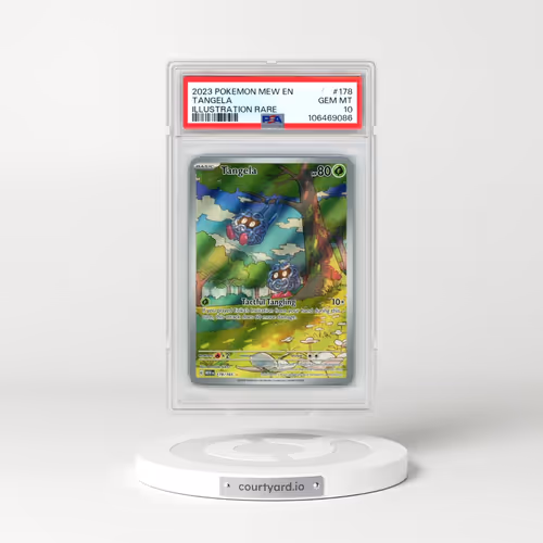 2023 Pokémon Mew EN-151 #178 Tangela - Illustration Rare (PSA 10 GEM MINT)