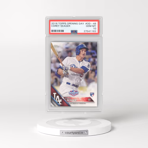 2016 Topps Opening Day #OD-48 Corey Seager (PSA 10 GEM MINT)