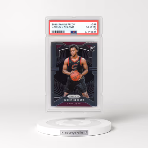 2019 Panini Prizm #288 Darius Garland (PSA 10 GEM MINT)