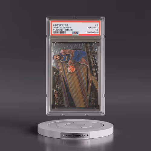 2022 Panini Select Turbocharged #3 LeBron James (PSA 10 GEM MINT)