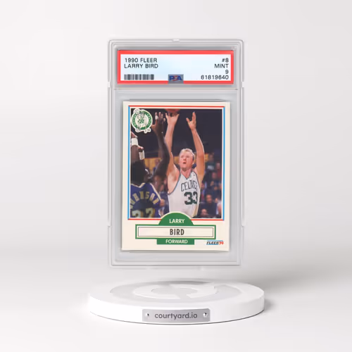 1990 Fleer #8 Larry Bird (PSA 9 MINT)