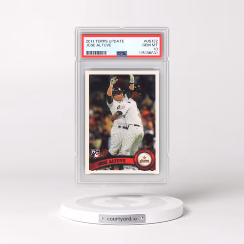 2011 Topps Update #US132 Jose Altuve (PSA 10 GEM MINT)