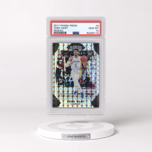 2017 Panini Prizm Mosaic #3 Josh Hart (PSA 10 GEM MINT)