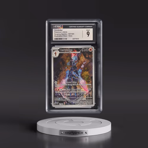 2024 Surging Sparks - SSP EN #197/191 Ceruledge - Illustration Rare Holo (CGC 9 MINT)