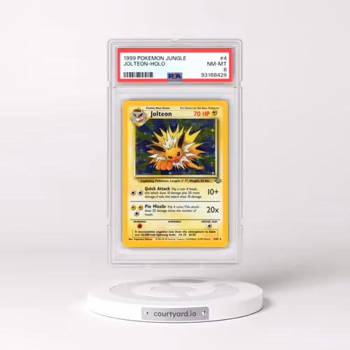 1999 Pokémon Jungle #4 Jolteon - Holo (PSA 8 NM-MT)