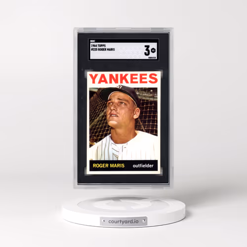 1964 Topps #225 Roger Maris (SGC 3 VG)