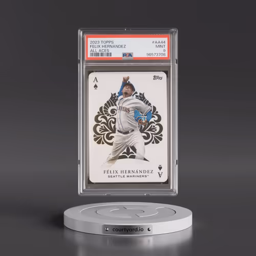 2023 Topps All Aces #AA44 Felix Hernandez - Series 2 (PSA 9 MINT)