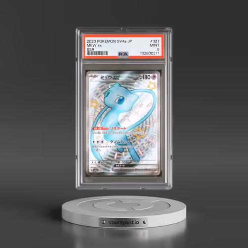 2023 Pokémon Sv4a-Shiny Treasure EX #327 Mew EX - Holo Ssr (PSA 9 MINT)