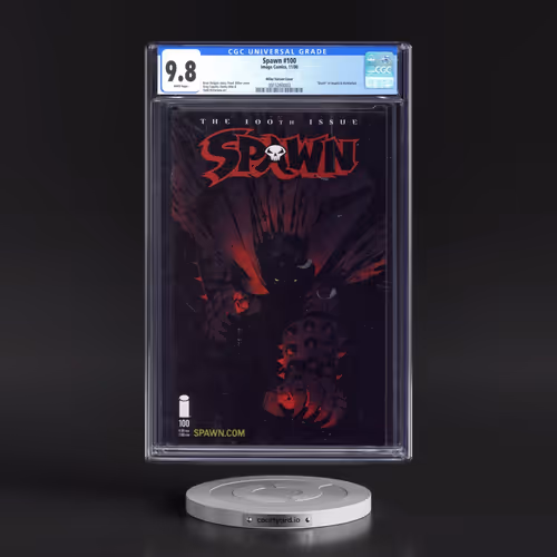Spawn #100 CGC 9.8 White Pages (Image Comics, 11/00) - Universal Miller Variant Cover