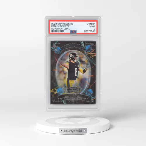 2022 Panini Contenders Supernatural #SNKPI Kenny Pickett (PSA 9 MINT)