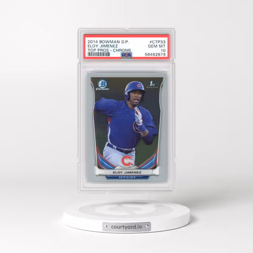 2014 Bowman Draft Picks Top Prospects #CTP33 Eloy Jimenez - Chrome (PSA 10 GEM MINT)