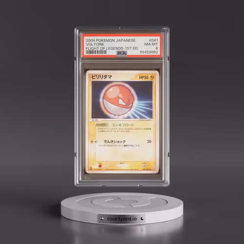 2004 Pokémon Flight of Legends #041 Voltorb - 1st Edition (PSA 8 NM-MT)