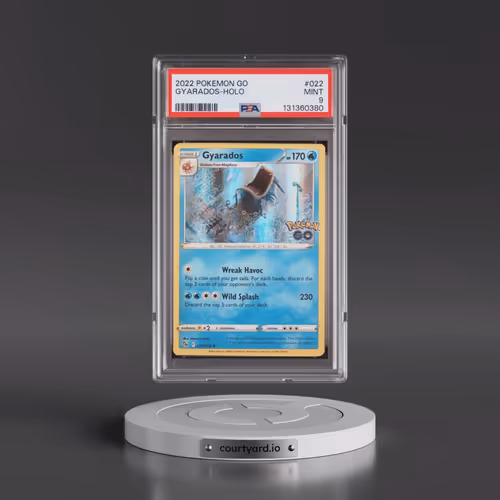 2022 Pokémon Go #022 Gyarados - Holo (PSA 9 MINT)