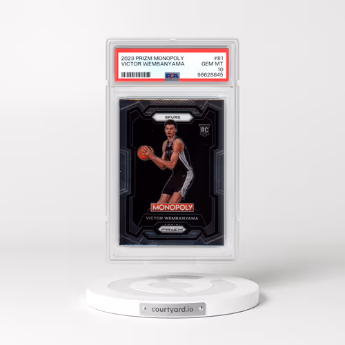 2023 Panini Prizm Monopoly #81 Victor Wembanyama (PSA 10 GEM MINT)
