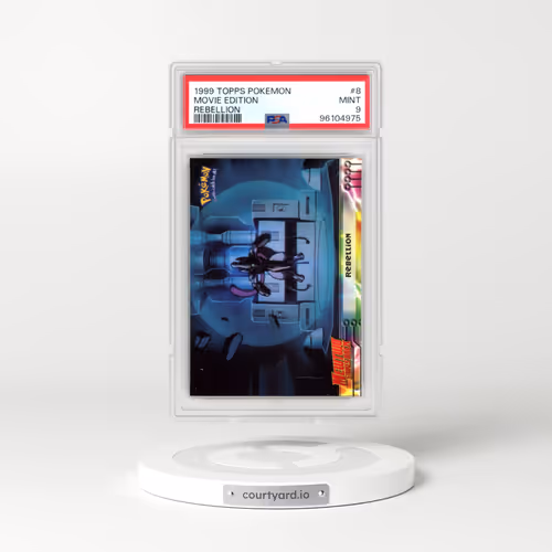 1999 Topps Pokémon the Movie Edt #8 Movie Edition - Rebellion (PSA 9 MINT)