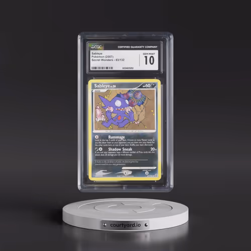 2007 Secret Wonders #63/132 Sableye (CGC 10 GEM MINT)