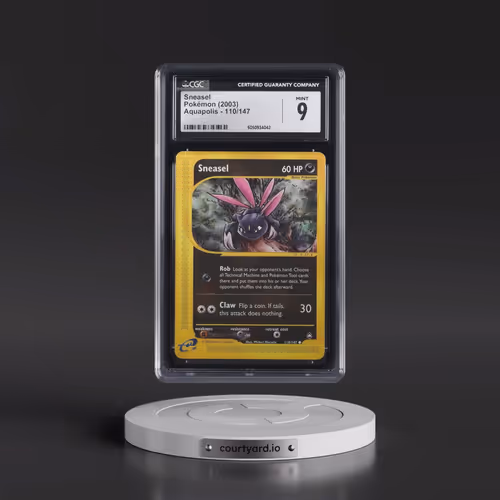 2003 Aquapolis #110/147 Sneasel (CGC 9 MINT)