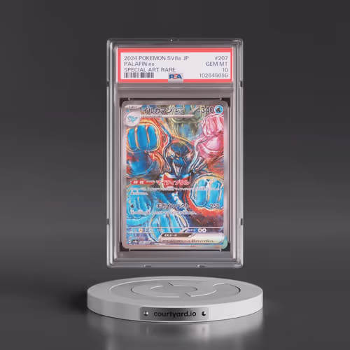 2024 Pokémon Sv8a-Terastal Fest EX #207 Palafin EX - Holo Special Art Rare (PSA 10 GEM MINT)