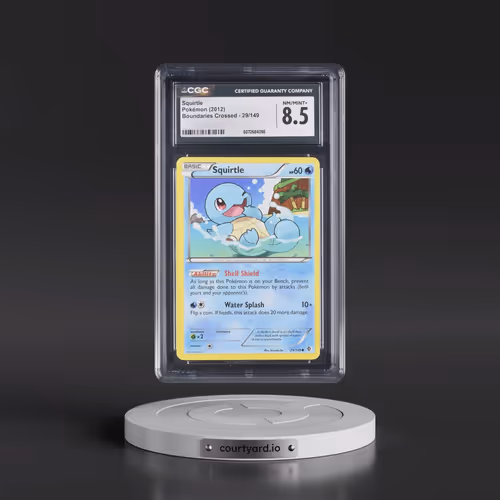 2012 Boundaries Crossed #29/149 Squirtle (CGC 8.5 NM-MT+)