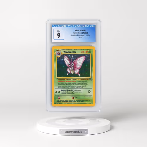 1999 Jungle #13/64 Venomoth - Holo (CGC 9 MINT)