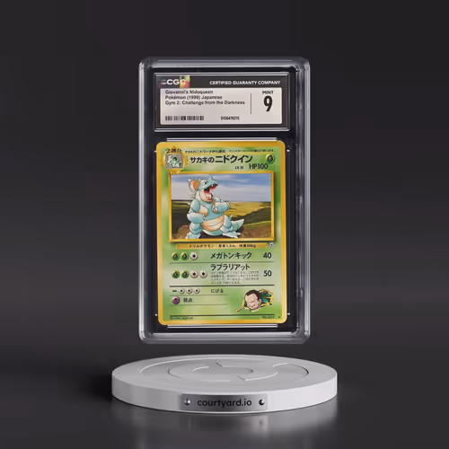 1999 Gym 2: Challenge from the Darkness Giovanni's Nidoqueen (CGC 9 MINT)