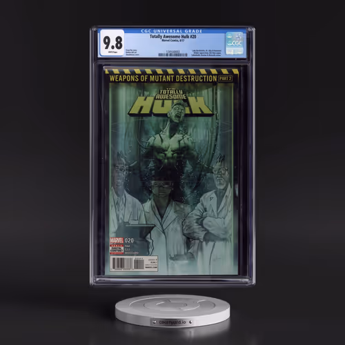 Totally Awesome Hulk #20 CGC 9.8 White Pages (Marvel Comics, 8/17) - Universal