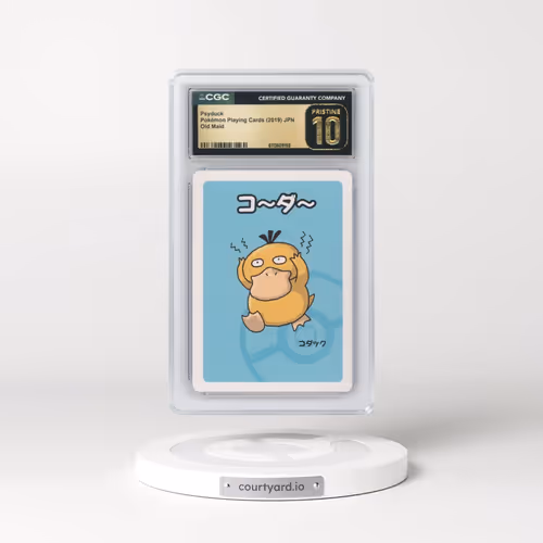 2019 Pokémon Old Maid Psyduck (CGC 10 PRISTINE)