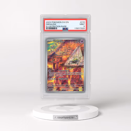 2023 Pokémon Svi EN-Scarlet & Violet #210 Drowzee - Illustration Rare (PSA 9 MINT)