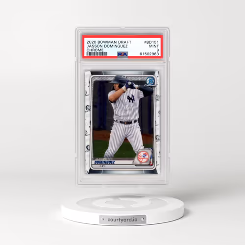 2020 Bowman Draft #BD151 Jasson Dominguez - Chrome (PSA 9 MINT)