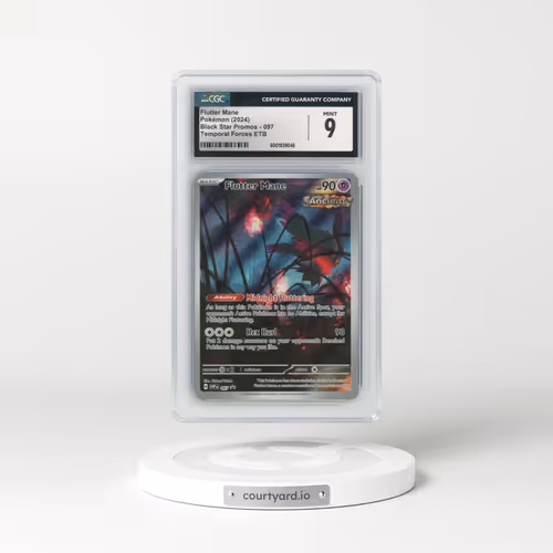 2023 Black Star Promos - Scarlet & Violet SVP EN #097 Flutter Mane - Temporal Forces ETB (CGC 9 MINT)
