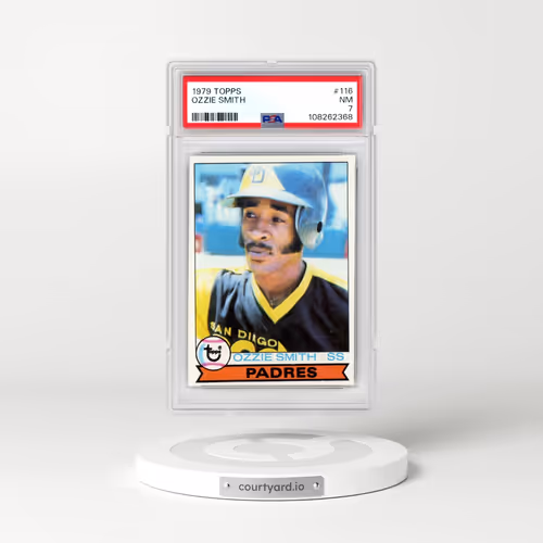 1979 Topps #116 Ozzie Smith (PSA 7 NM)