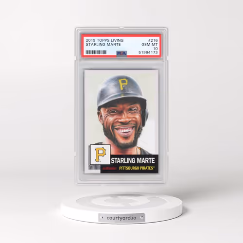 2019 Topps Living #216 Starling Marte (PSA 10 GEM MINT)