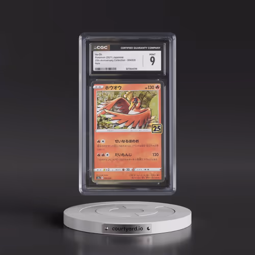2021 25th Anniversary Collection #004/028 Ho-Oh - Holo (CGC 9 MINT)