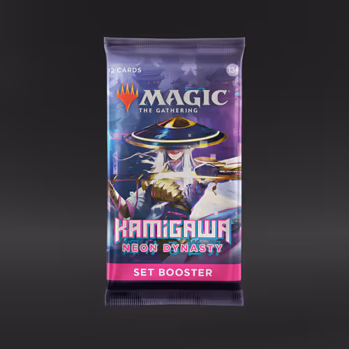 Magic: The Gathering Kamigawa: Neon Dynasty - Set Booster (1 Booster Pack - Art May Vary)