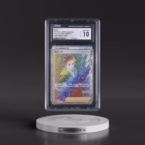 2022 Pokémon GO #088/071 Spark - Hyper Rare Holo (CGC 10 GEM MINT)