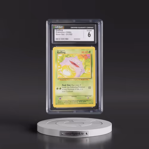 1999 Base Set #51/102 Koffing (CGC 6 EX-NM)