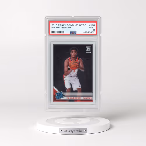 2019 Panini Donruss Optic #188 Rui Hachimura (PSA 9 MINT)