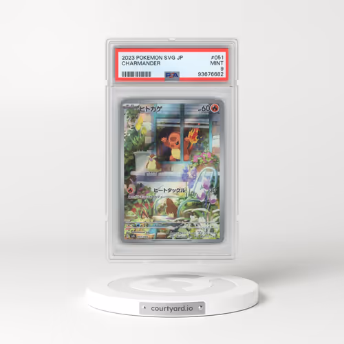 2023 Pokémon Svg-Venusaur & Charizard & Blastoise Special Deck Set EX #051 Charmander (PSA 9 MINT)