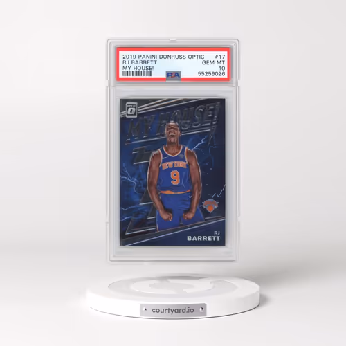 2019 Panini Donruss Optic My House! #17 RJ Barrett (PSA 10 GEM MINT)