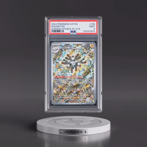2024 Pokémon Svp EN-SV Black Star Promo #159 Magneton - Surging Sparks Pokemon Center Elite Trainer