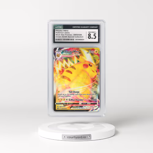 2017 Black Star Promos - Sword & Shield #SWSH286 Pikachu VMAX - Holo Crown Zenith Special Collection (CGC 8.5 NM-MT+)