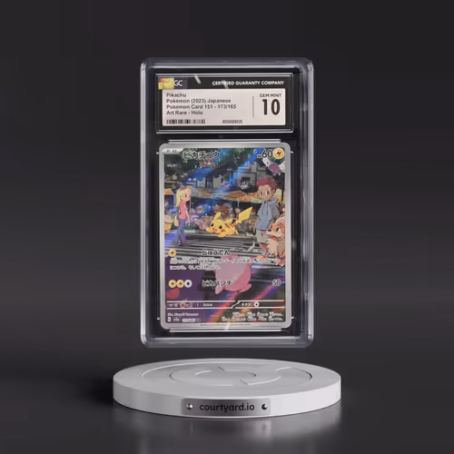 2023 Pokémon Card 151 #173/165 Pikachu - Art Rare Holo (CGC 10 GEM MINT)